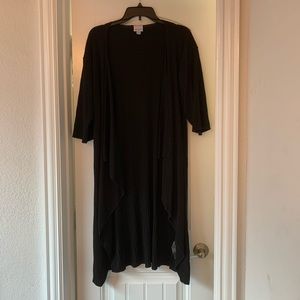 Black LuLaRoe ribbed Shirley